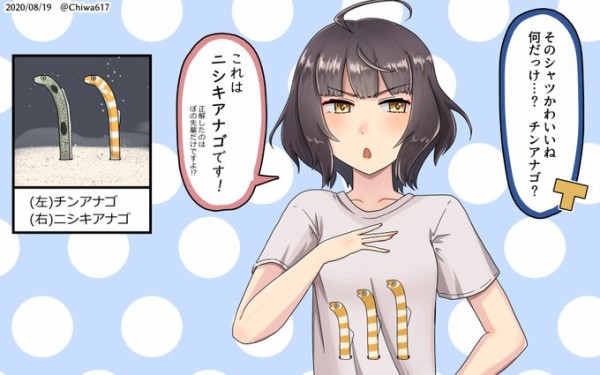 艦これ こだわりのシャツを着る岸波 他なごみネタ 艦これ速報 艦隊これくしょんまとめ