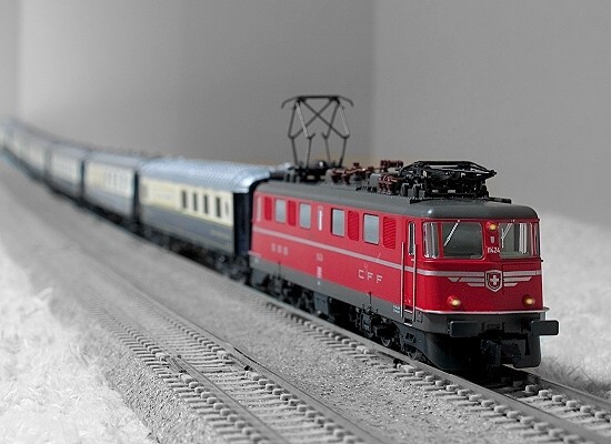 Nゲージ 国際列車CIWL寝台車4両セット RIVAROSSi/DARSTAED City Night Line 寝台車 4両セットA (4両セット) ☆外国形モデル