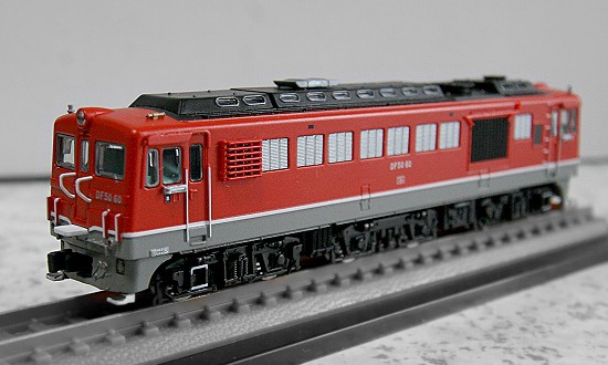 マイクロエースDF91貫通扉とトミックスED76JR貨物カラー DF50に萌える♪ : たむ道楽