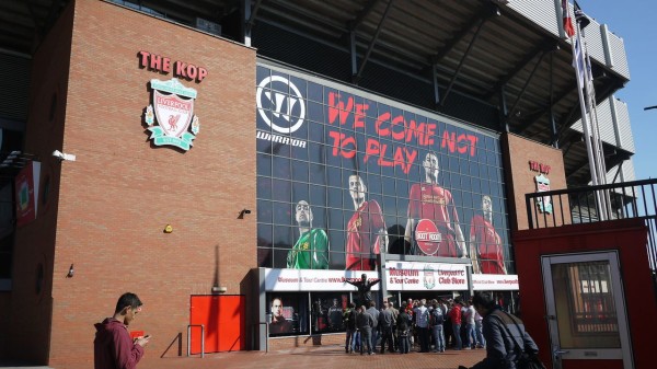 アンフィールド スタジアムツアー 欧州サッカー観戦記 アンフィールド スタジアムツアー 欧州サッカー観戦記