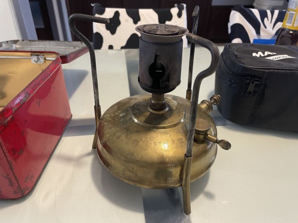 オプティマス No.45 キャンプ ストーブ ケロシン シングルバーナー 1920年代から長年製造された定番ケロシンバーナー Optimus