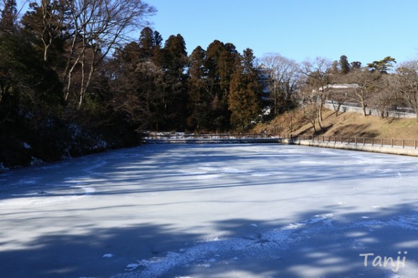 凍った五色沼 フィギュアスケート発祥地 仙台人が仙台観光をしているブログ