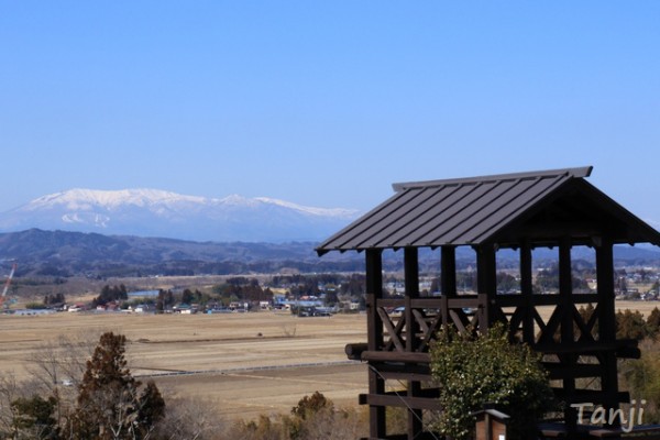 小斎物見櫓 から望む 蔵王連峰 丸森町 仙台人が仙台観光をしているブログ