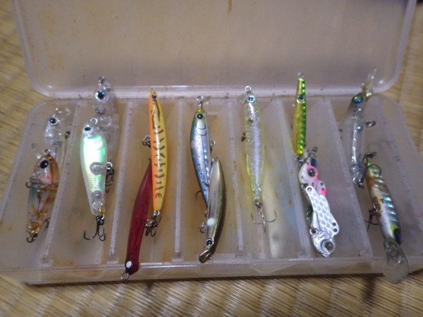ルアーボックスの中身 メバル用ハードルアー たんたんた ん 長崎でルアー釣り