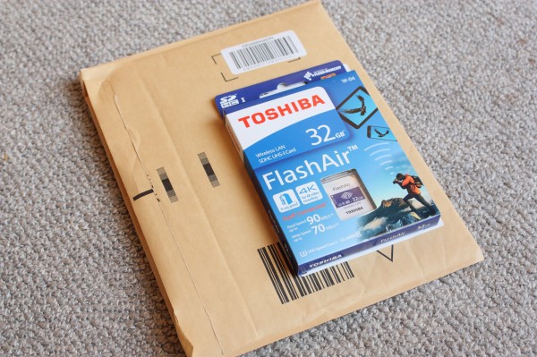 TOSHIBA(東芝) FlashAir(フラッシュエアー) 32GB 購入♪ 設定と使い方
