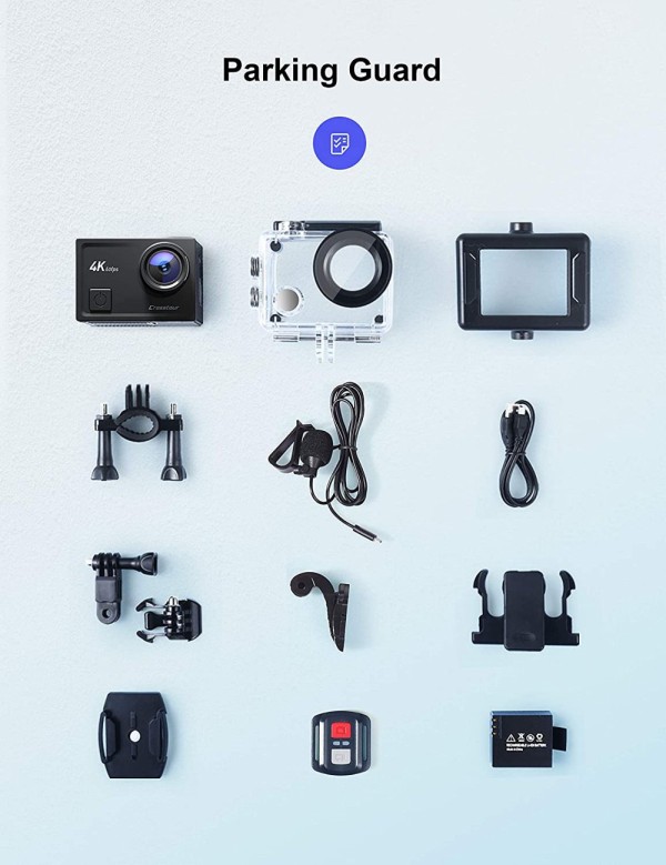 アクションカメラ　CT9900 Action Camera 4K 60FPS Waterproof Camera Crosstour CT9900