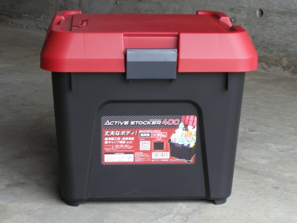 Today(トゥデイ：AF61) コンテナ リアボックス取り付け : デジカメと