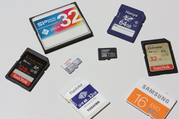 現在使っている記録メディア(SD/CF)のベンチマーク結果 : デジカメと