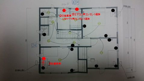 コンセントの配置について その２ 屋上庭園のある家 アイフルホームでマイホーム計画