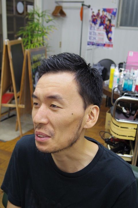 短髪 刈り上げないけど ベリーショートのライン 府中調布のbarber 短髪 メンズショートが得意 Tashiro Mix Hair 武蔵野台白糸台