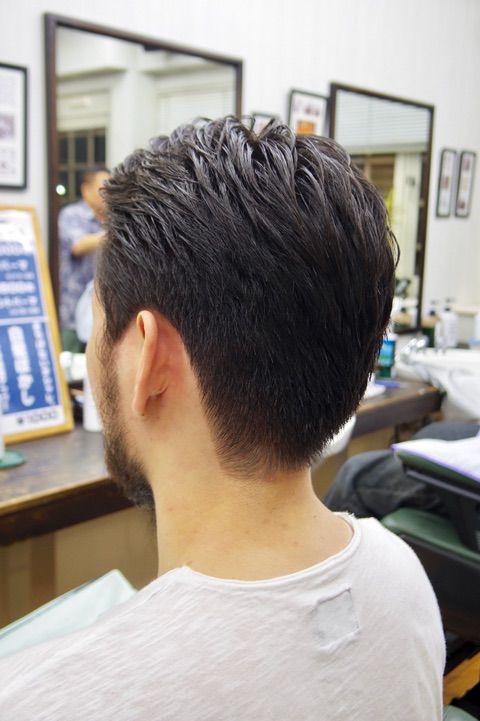 バーバースタイル 刈り上げないけど短め 府中調布のbarber 短髪 メンズショートが得意 Tashiro Mix Hair 武蔵野台白糸台