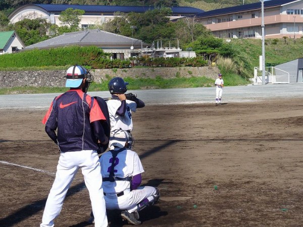 野球部 1年生大会 : 3つのあい