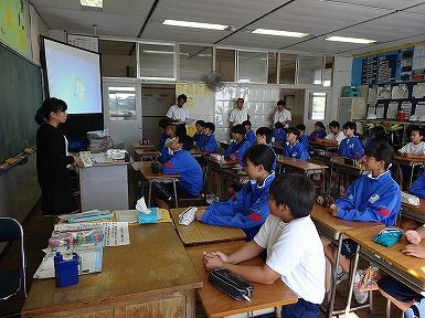 研究授業 今日の三中