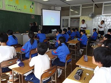 研究授業 今日の三中