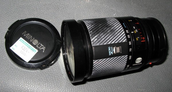 MINOLTA 28-135mm F4-4.5 名玉レンズの前玉 Aマウント MINOLTA AF zoom 28-135mm f4-4.5｜Sven.