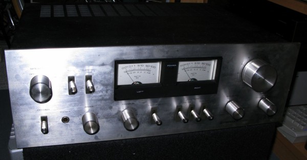 パイオニア SA-7800Ⅱ （プリメインアンプ） : フラットバーロードで行