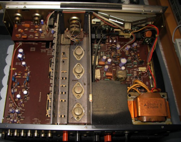 テクニクス SU-7700Ⅱ （プリメインアンプ） : フラットバー