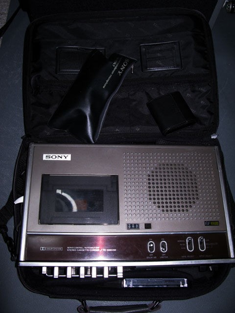 SONY TC-2860SD カセットテープレコーダー SONY TC-2860SD （カセットデンスケ） : フラットバーロードで行