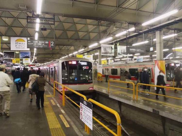 東急東横線・渋谷駅。今夜で、閉鎖です。 : タワマンブラリ旅のblog