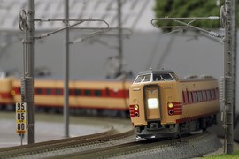 KATO 10-2037/2038 381系「しなの」(JR仕様) 9両 KATO 10-2037/10-2038 381系「しなの」(JR仕様) 9両基本/増結