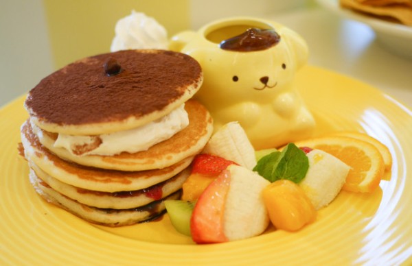 原宿 竹下通り ポムポムプリンカフェ Pompompurin Cafe ベーグル特製 パンケーキタワー パンケーキ部 Pancake Club Powered By ライブドアブログ