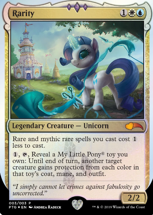 My Little Ponyコラボの限定カード発売 : 平平MTG日記