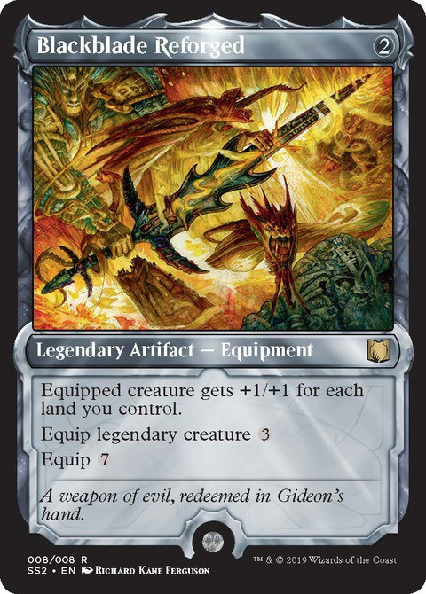 mtg 黒き剣のギデオン 日本語 絵違い foil MTG WAR 黒き剣のギデオン Gideon Blackblade - メルカリ