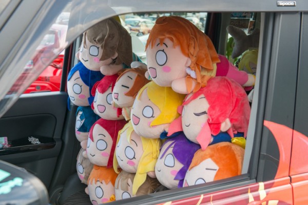 痛車天国18に行ってきた その11 自由な色で広げたい