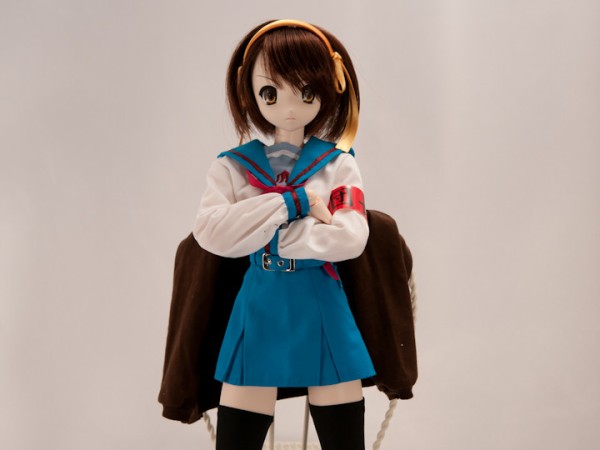 ドールアクセサリー　DD用 みくるの北高制服セット 「涼宮ハルヒの憂鬱」 ドルパ18＆ホビー天国ウェブ限定 涼宮ハルヒの憂鬱 フィギュアセット 北高HR 朝比奈みくる(大