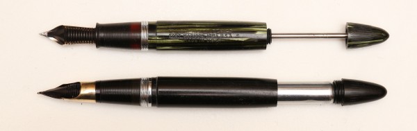 シェーファー　タッチダウン式吸入　万年筆 タッチダウン式とは。(Sheaffer 
