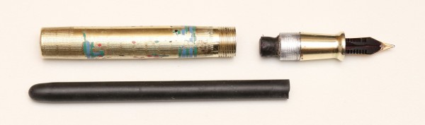 万年筆のインクサック交換（レバー・フィラー式 ちょっとだけ