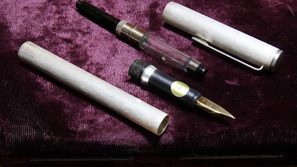 ダンヒル フローレンタイン スターリングシルバー : Fountain Pen Teardown