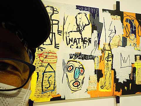 バスキア　ポスター　basquiat 1997 展覧会　オリジナル Vintage Basquiat 