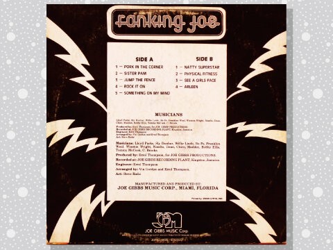 Ranking Joe「Natty Superstar」 : つれづれげえ日記