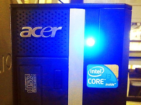 画像処理用に使っていたデスクトップ・パソコンの内蔵電池を取り替え