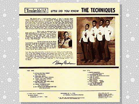 THE TECHNIQUES LITTLE DID YOU KNOW 最高傑作‼️ RE-USED】LITTLE DID YOU KNOW / THE TECHNIQUES - STAMINA
