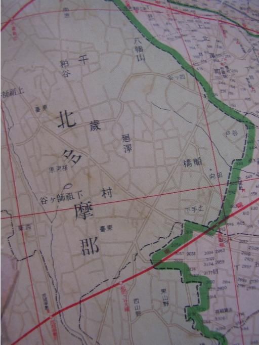 もっと東京ちょいとマップ 世田谷区 千歳村 砧村 高橋さんの写真館 分館