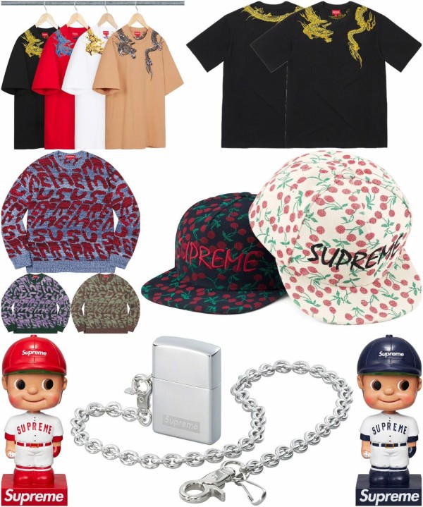 4月1日発売】Supreme 2023SS Week6 