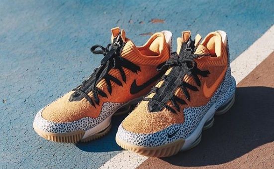 lebron 16 safari shoes