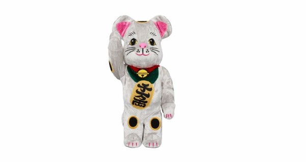 11月21日MCT TOKYOで発売】BE@RBRICK 招き猫 着ぐるみ 銀 400％ / 1000% : 転売Times・。・ｖ