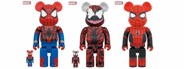 8月27日発売】BE@RBRICK SPIDER-MAN(BEN REILLY) /BE@RBRICK CARNAGE