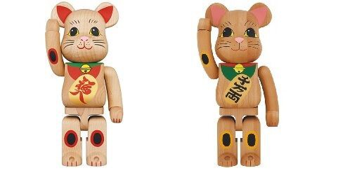 BE@RBRICK カリモク招き猫 参 400％-