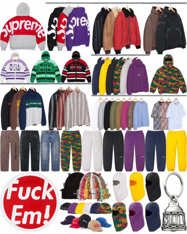 11月18日発売】Supreme 2023FW Week13 : 転売Times・。・ｖ