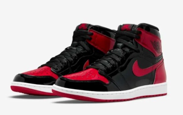 Nike大阪で11日9 00まで抽選受付 Nike Air Jordan 1 Retro High Og Patent Bred 転売times ｖ