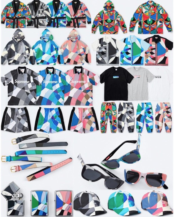 6月12日発売 Supreme 21ss Week16 Supreme Emilio Pucci 転売times ｖ