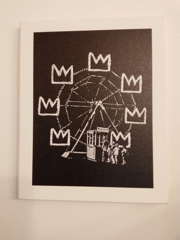 バンクシーが描いたバスキアのための観覧車 : 観覧車通信・Kanransha