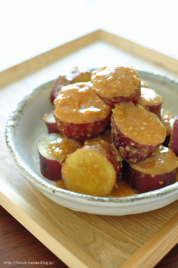 サツマイモの味噌バター煮 井上かなえオフィシャルブログ 母さんのれしぴぃ置き場 Powered By ライブドアブログ