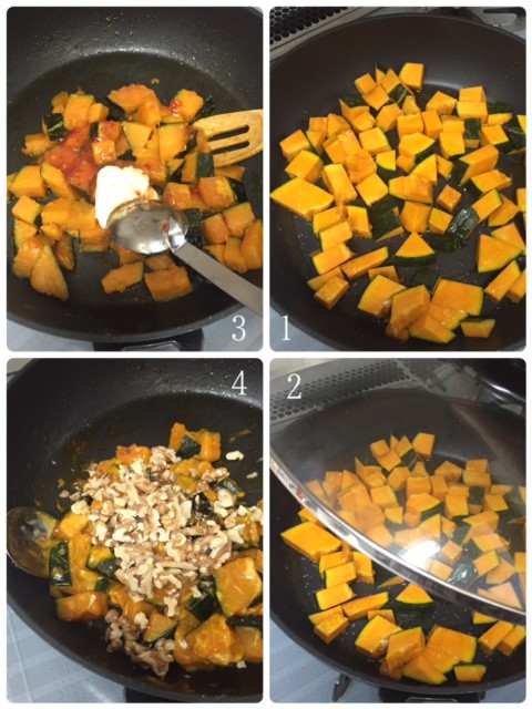 かぼちゃと胡桃のスイチリサラダ 井上かなえオフィシャルブログ 母さんのれしぴぃ置き場 Powered By ライブドアブログ