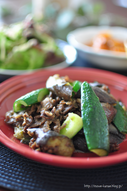 ナス きゅうり消費レシピ 夏野菜と牛肉のガラムマサラ炒め とガラムマサラを使ったお勧めレシピ 昨日の晩ごはん 井上かなえオフィシャルブログ 母ちゃんちの晩御飯とどたばた日記 Powered By ライブドアブログ