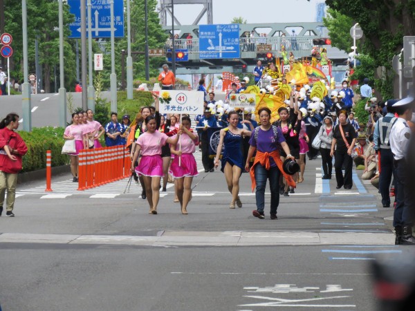 2018年横浜開港記念みなと祭国際仮装行列第66回ザよこはまパレード その６５（洋光台バトン） : 非日常的まったり通信